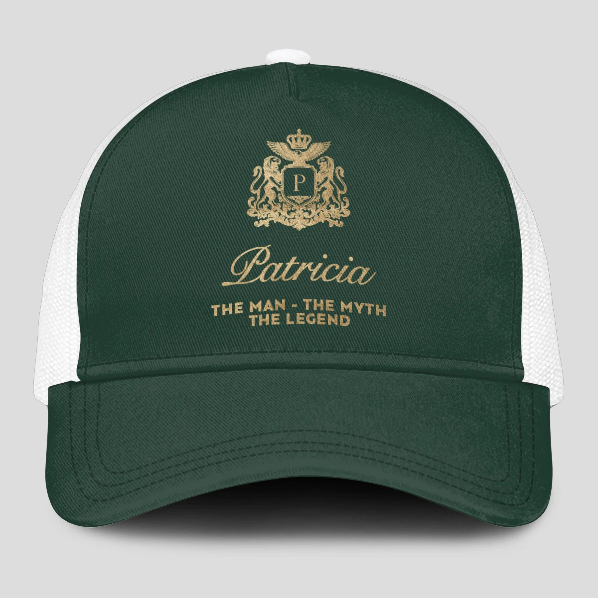 The Man The Myth The Legend Sage Green Mesh Cap PATRICIA 13K1 C192PF