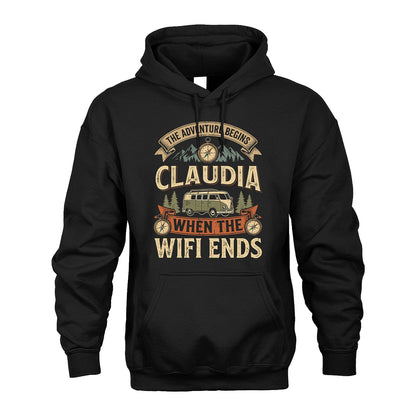 CLAUDIA 13K1-547 The Adventure Begins Name When The Wifi Ends