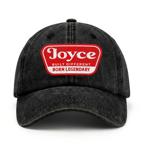 Built Different Born Legendary Red Logo Washed Cap JOYCE 13K1 C63PF