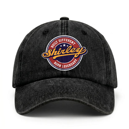 Built Different Born Legendary Logo Washed Cap SHIRLEY 13K1 C65PF