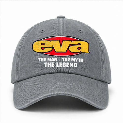 The Man The Myth The Legend Vintage Logo Washed Cap EVA 13K1 C162PF
