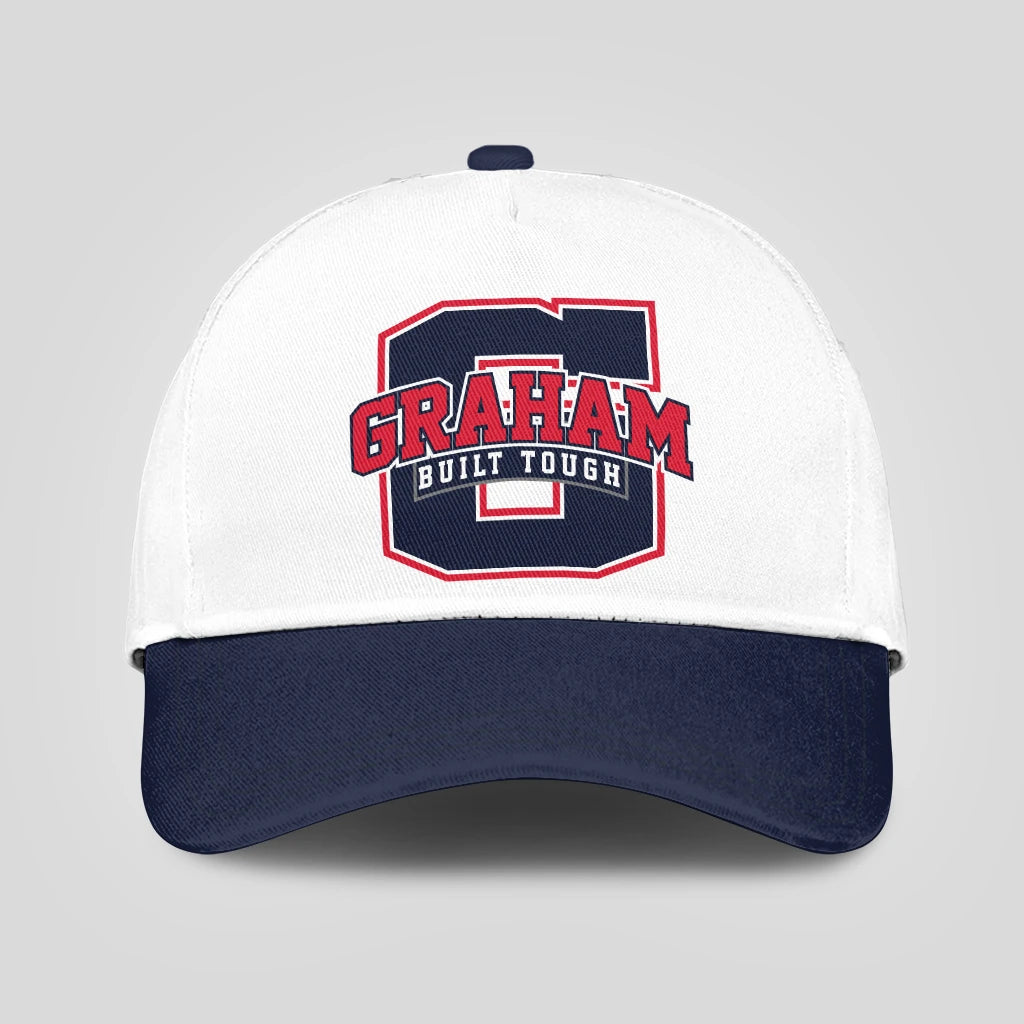 Built Tough Blue And White Baseball Cap GRAHAM 13K1 C103PF