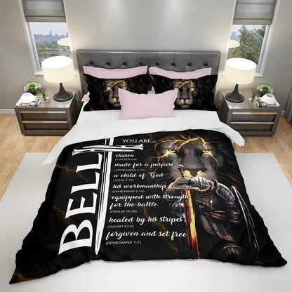 BELL Limited Edition Personalized Bedding Set 13K1-BS1