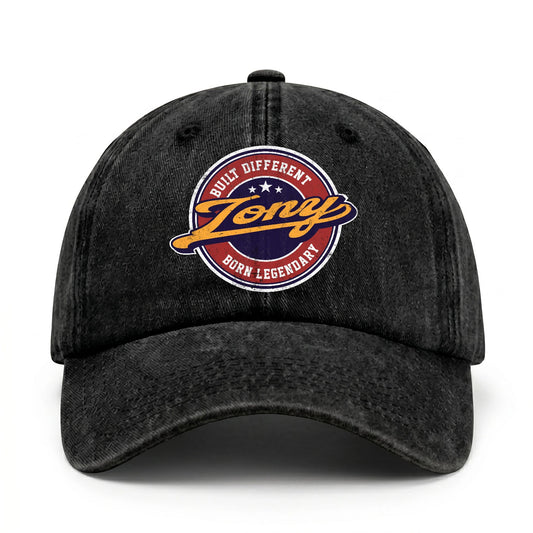 Built Different Born Legendary Logo Washed Cap TONY 13K1 C65PF