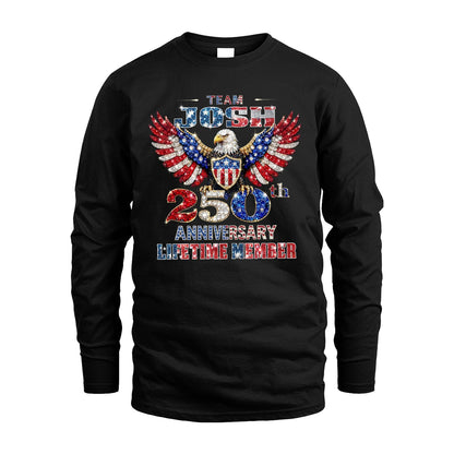 JOSH 13K1-523 Personalized "Team...Lifetime Member" America 250 Design