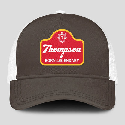 Born Legendary Charcoal Mesh Cap THOMPSON 13K1 C196PF