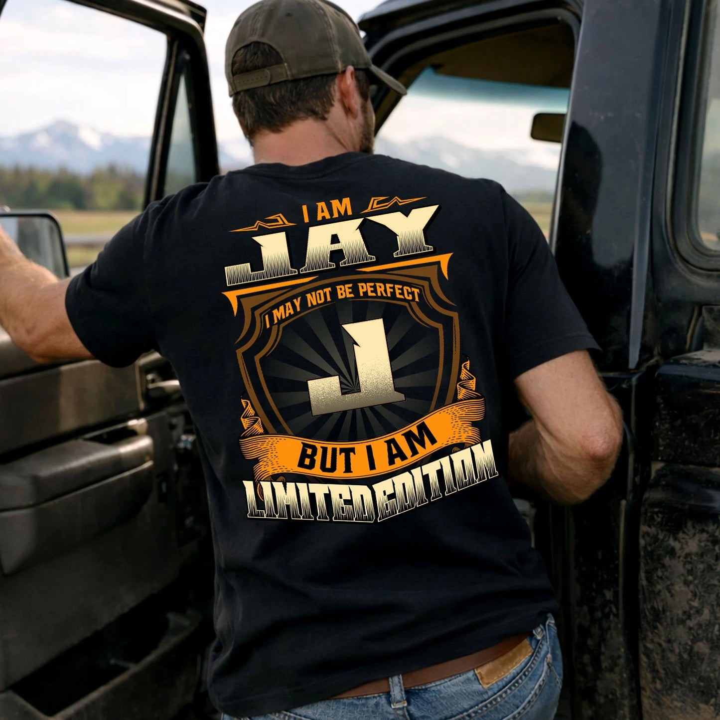 JAY 13K1-516 Personalized "I May Not Be Perfect ..."