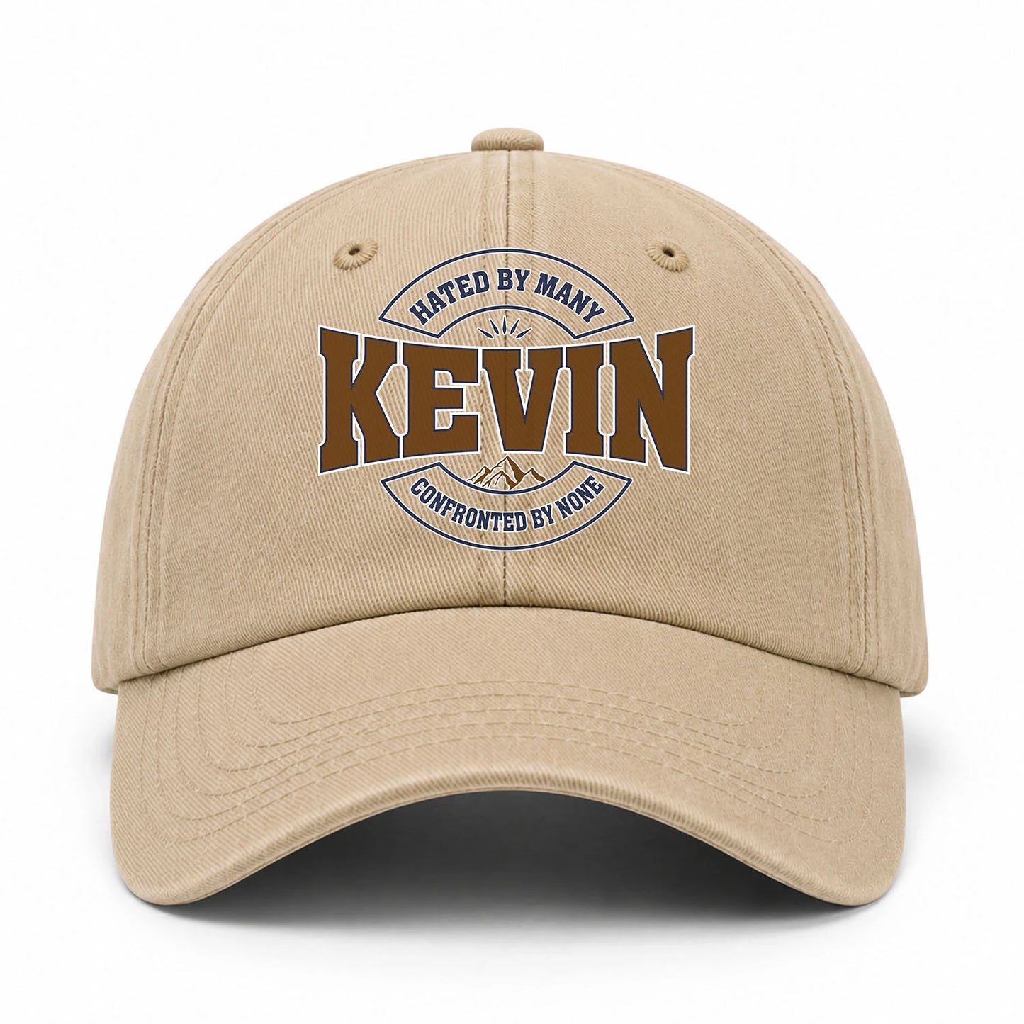 Hated By Many Confronted By None Washed Cap KEVIN 13K1 C36PF
