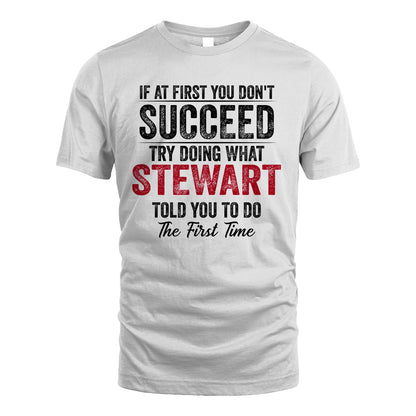 STEWART 13K1-357 If At First You Don't Succeed...