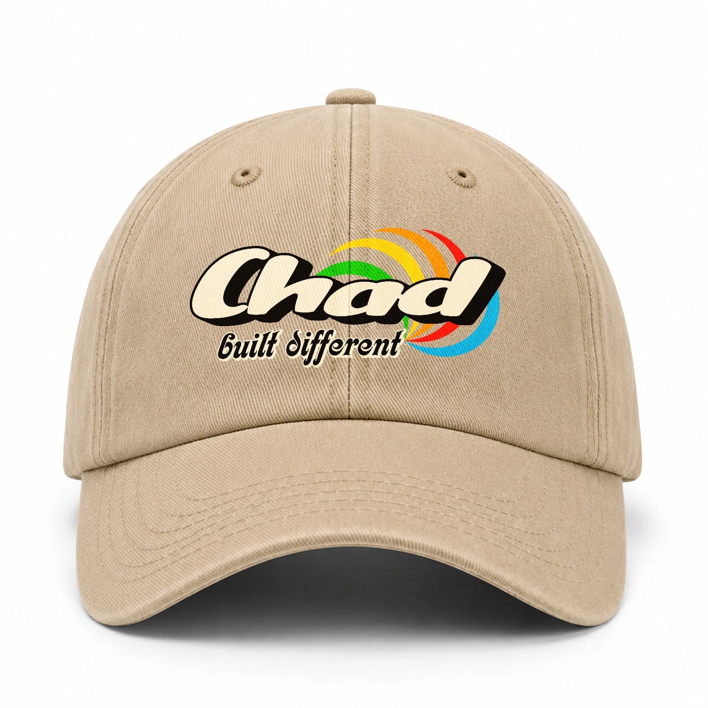Your Name Built Different Retro Washed Cap CHAD 13K1 C55PF