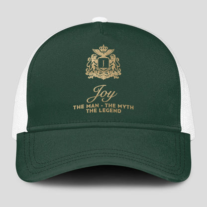 The Man The Myth The Legend Sage Green Mesh Cap JOY 13K1 C192PF