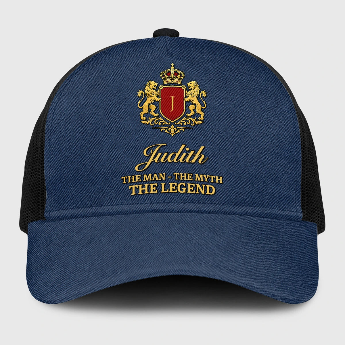 The Man The Myth The Legend Royal Blue Mesh Cap JUDITH 13K1 C187PF