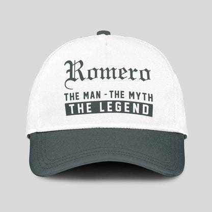 The Man The Myth The Legend Luxury Cap ROMERO 13K1 C39PF