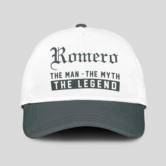 The Man The Myth The Legend Luxury Cap ROMERO 13K1 C39PF