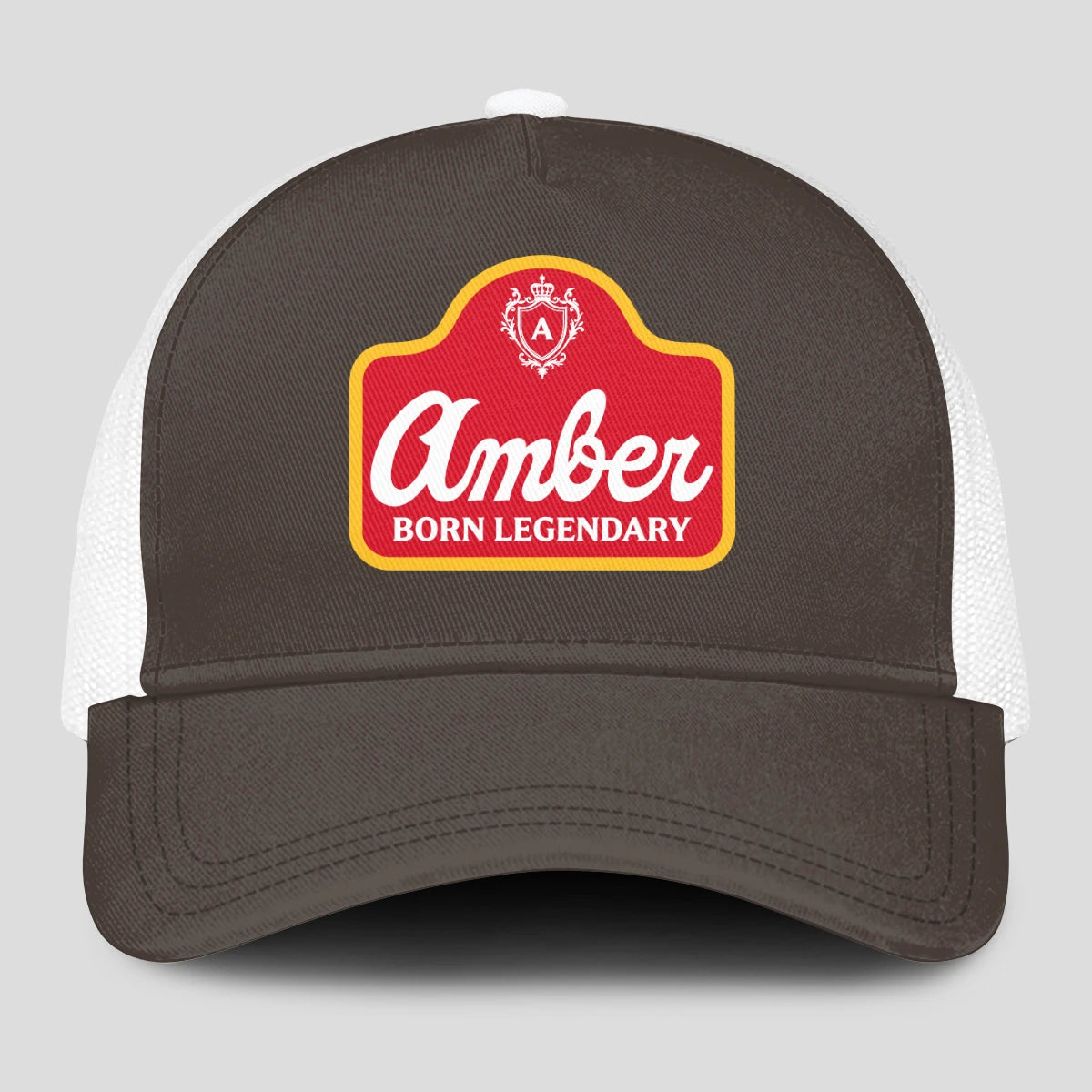 Born Legendary Charcoal Mesh Cap AMBER 13K1 C196PF