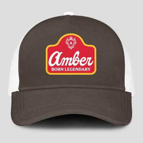 Born Legendary Charcoal Mesh Cap AMBER 13K1 C196PF