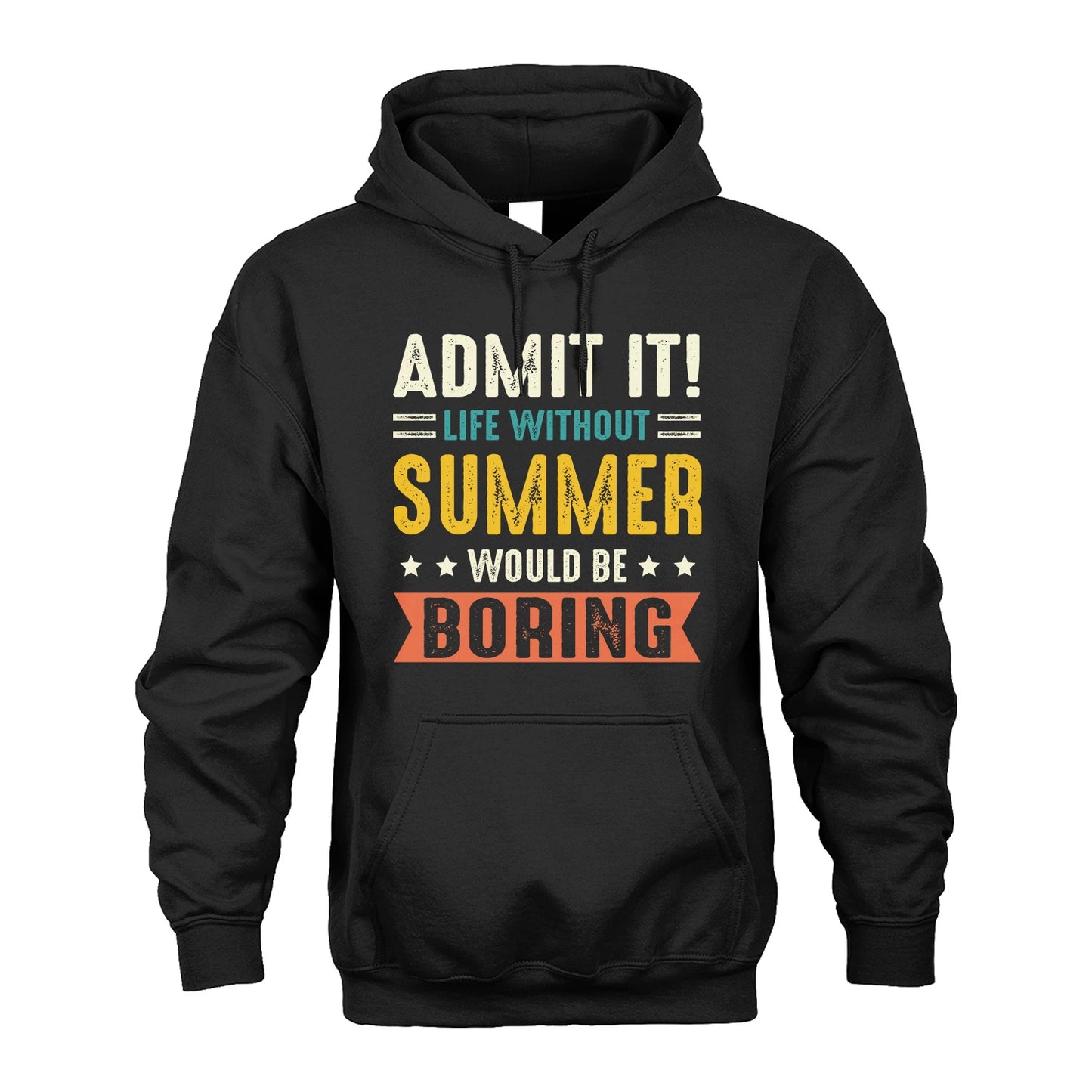 SUMMER 13K3-124–Personalized Funny Quote Apparel “Life Without NAME Would Be Boring”