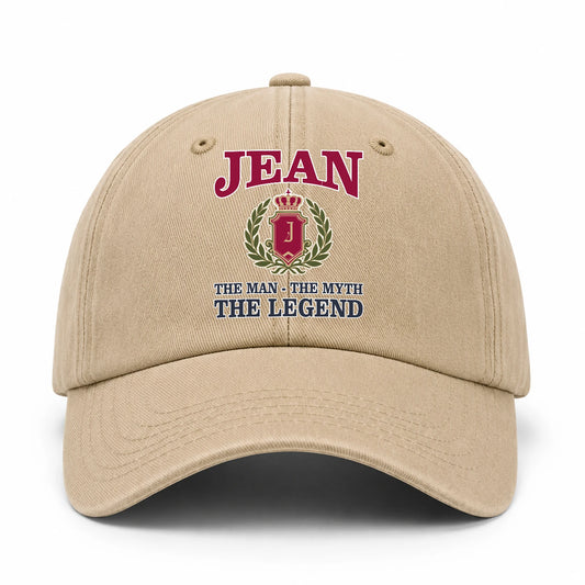 The Man The Myth The Legend Royal Khaki Cap JEAN 13K1 C116PF