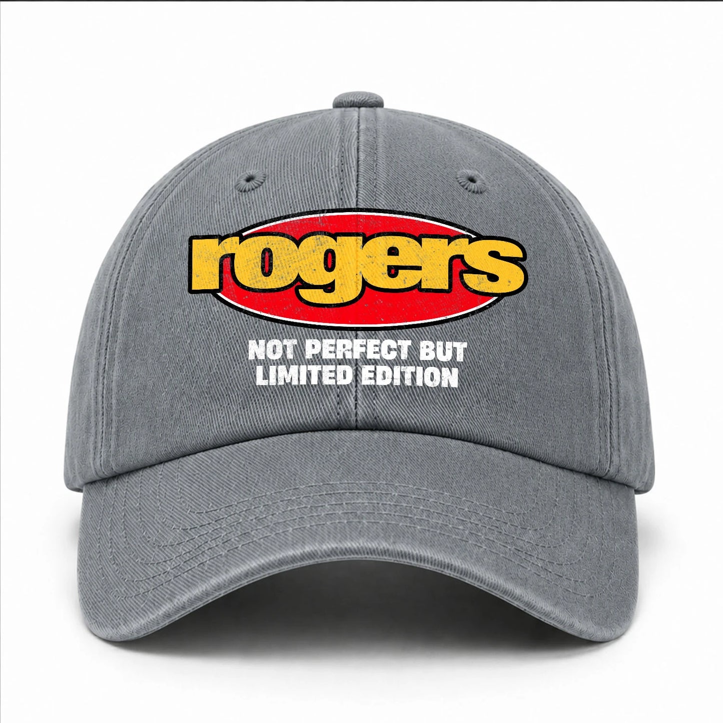 Your Name Not Perfect But Limited Edition Red Logo Washed Cap ROGERS 13K1 C84PF