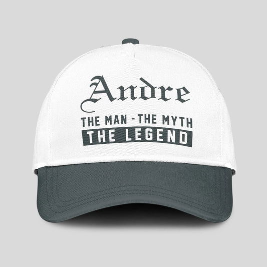 The Man The Myth The Legend Luxury Cap ANDRE 13K1 C39PF