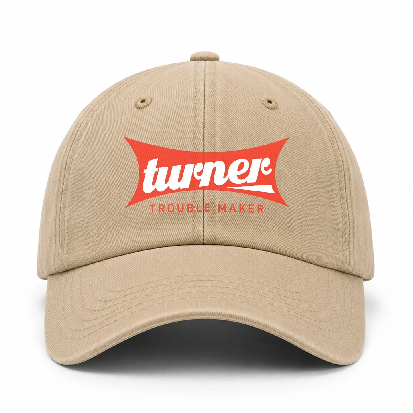 Trouble Maker Red Logo Washed Cap TURNER 13K1 C78PF