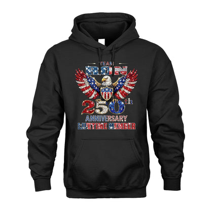 RON 13K1-523 Personalized "Team...Lifetime Member" America 250 Design