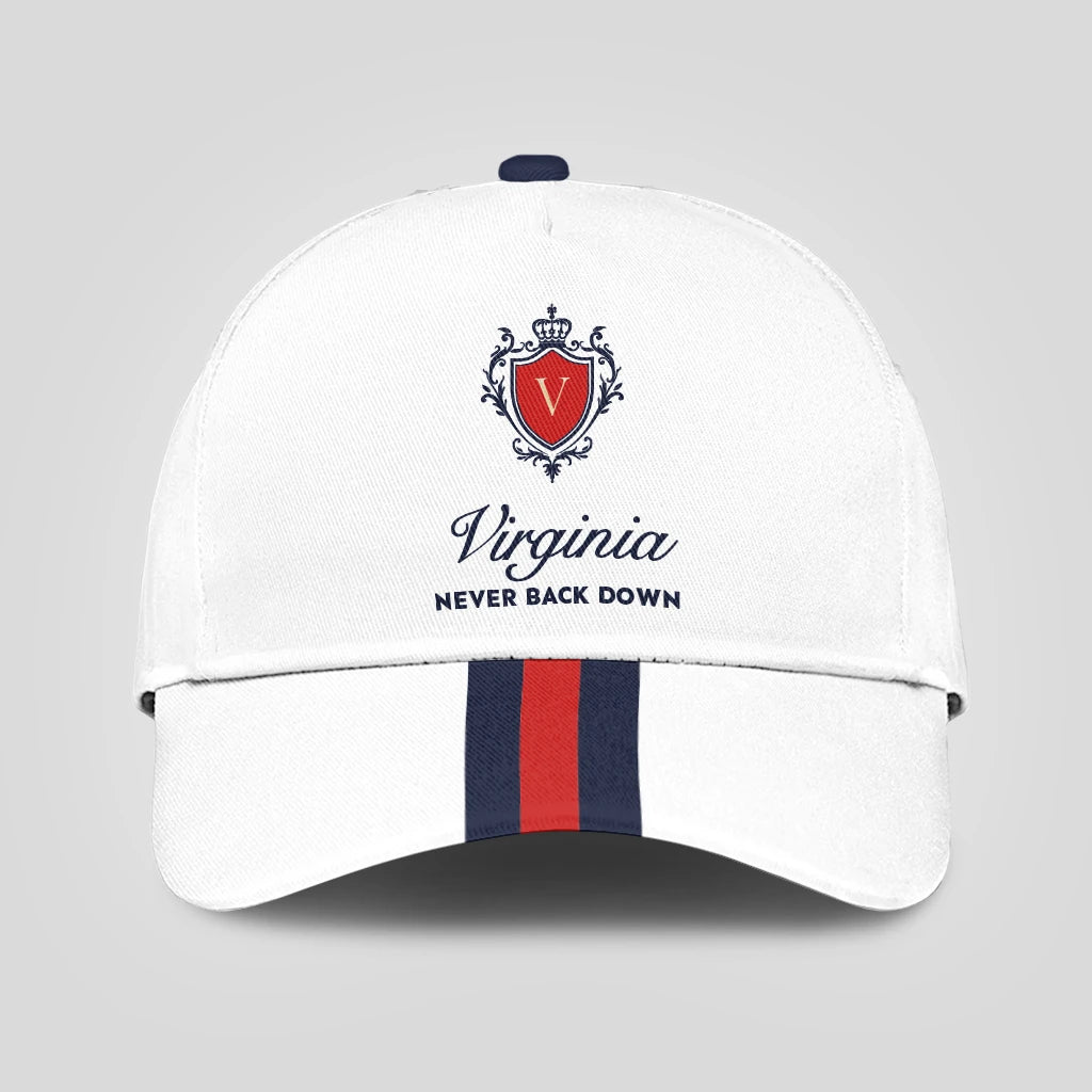 Never Back Down Stripped Cap VIRGINIA 13K1 C86PF