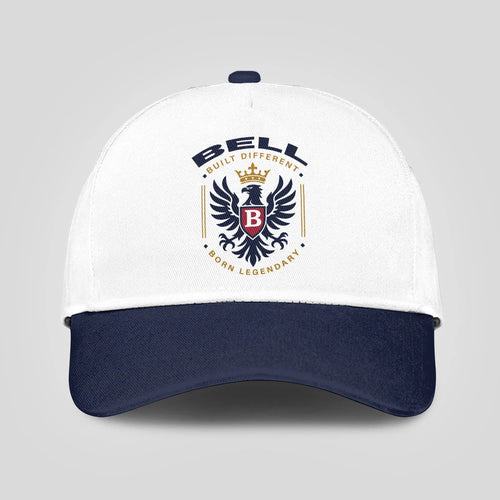 Built Different Born Legendary Elegant Blue And White Cap BELL 13K1 C76PF
