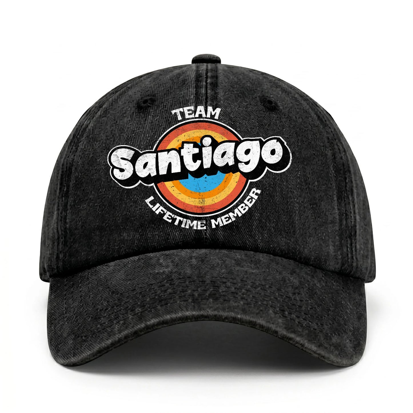 Team Your Name Lifetime Member Logo Cap SANTIAGO 13K1 C66PF