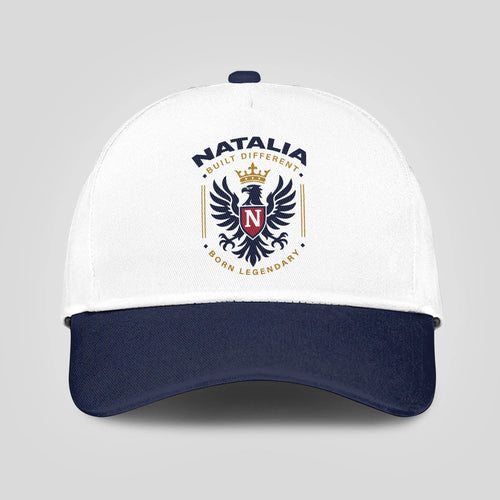 Built Different Born Legendary Elegant Blue And White Cap NATALIA 13K1 C76PF