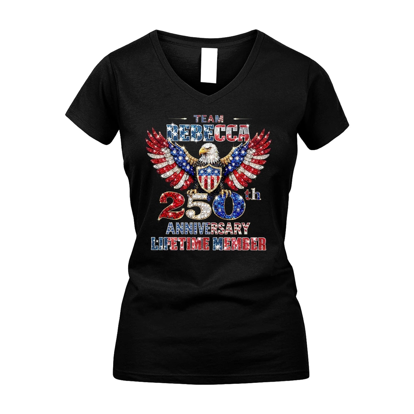 RAYMOND 13K1-523 Personalized "Team...Lifetime Member" America 250 Design