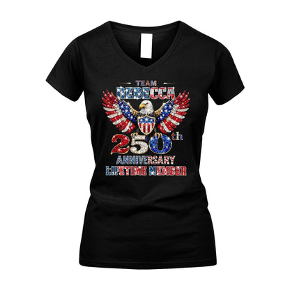 RAYMOND 13K1-523 Personalized "Team...Lifetime Member" America 250 Design