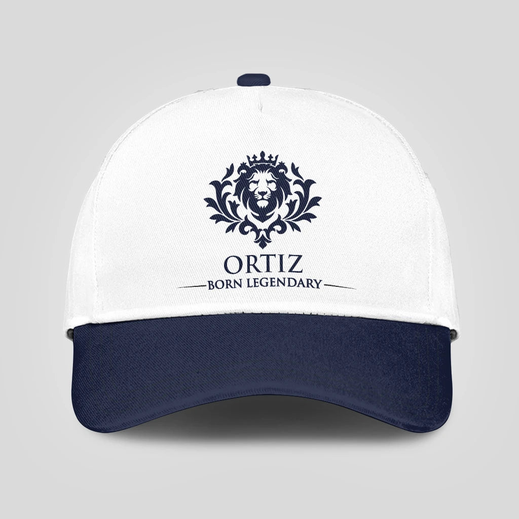 Born legendary lion blue and white baseball cap ORTIZ 13K1 C185PF