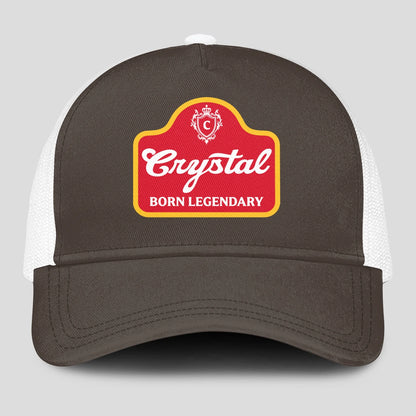 Born Legendary Charcoal Mesh Cap CRYSTAL 13K1 C196PF