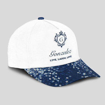 Live Laugh Love Floral Luxury Cap GONZALEZ 13K1 C110PF