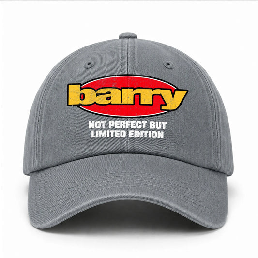 Your Name Not Perfect But Limited Edition Red Logo Washed Cap BARRY 13K1 C84PF