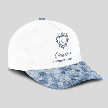 Trouble Maker Luxury Floral Cap CASTRO 13K1 C111PF
