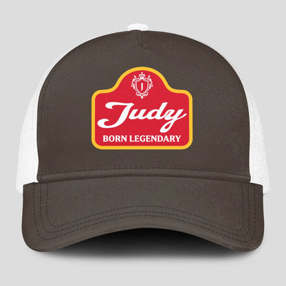 Born Legendary Charcoal Mesh Cap JUDY 13K1 C196PF