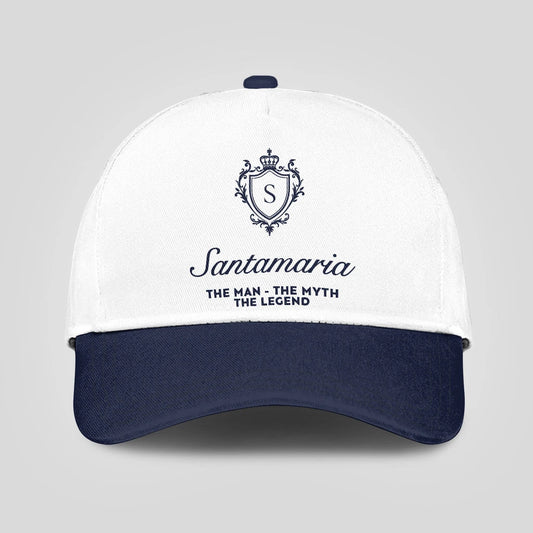 The Man The Myth The Legend Blue Cap SANTAMARIA 13K8 C46PF