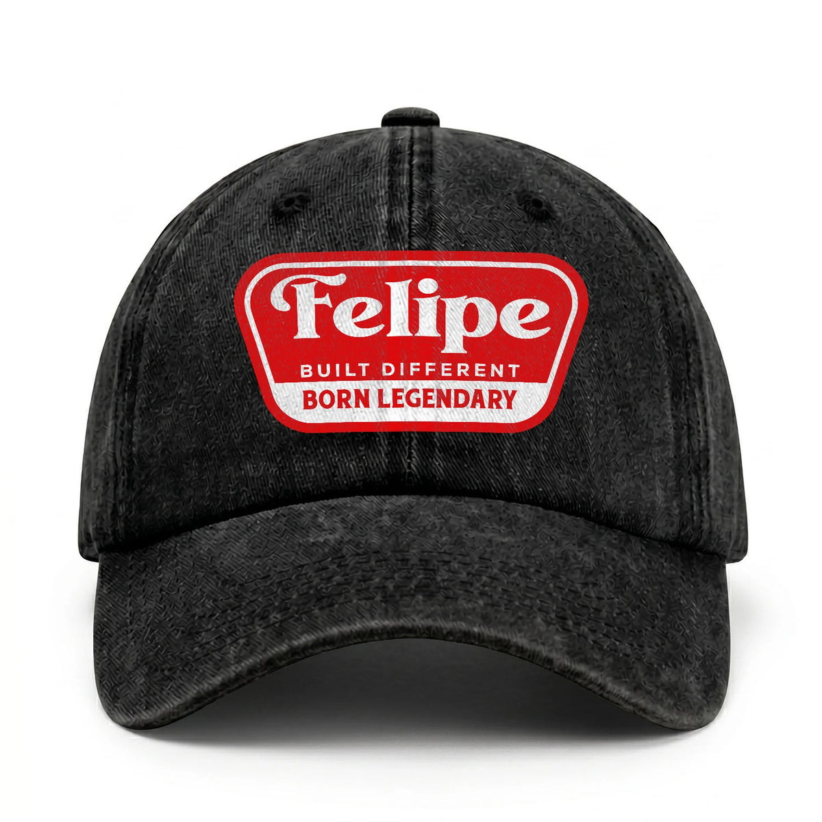 Built Different Born Legendary Red Logo Washed Cap FELIPE 13K1 C63PF