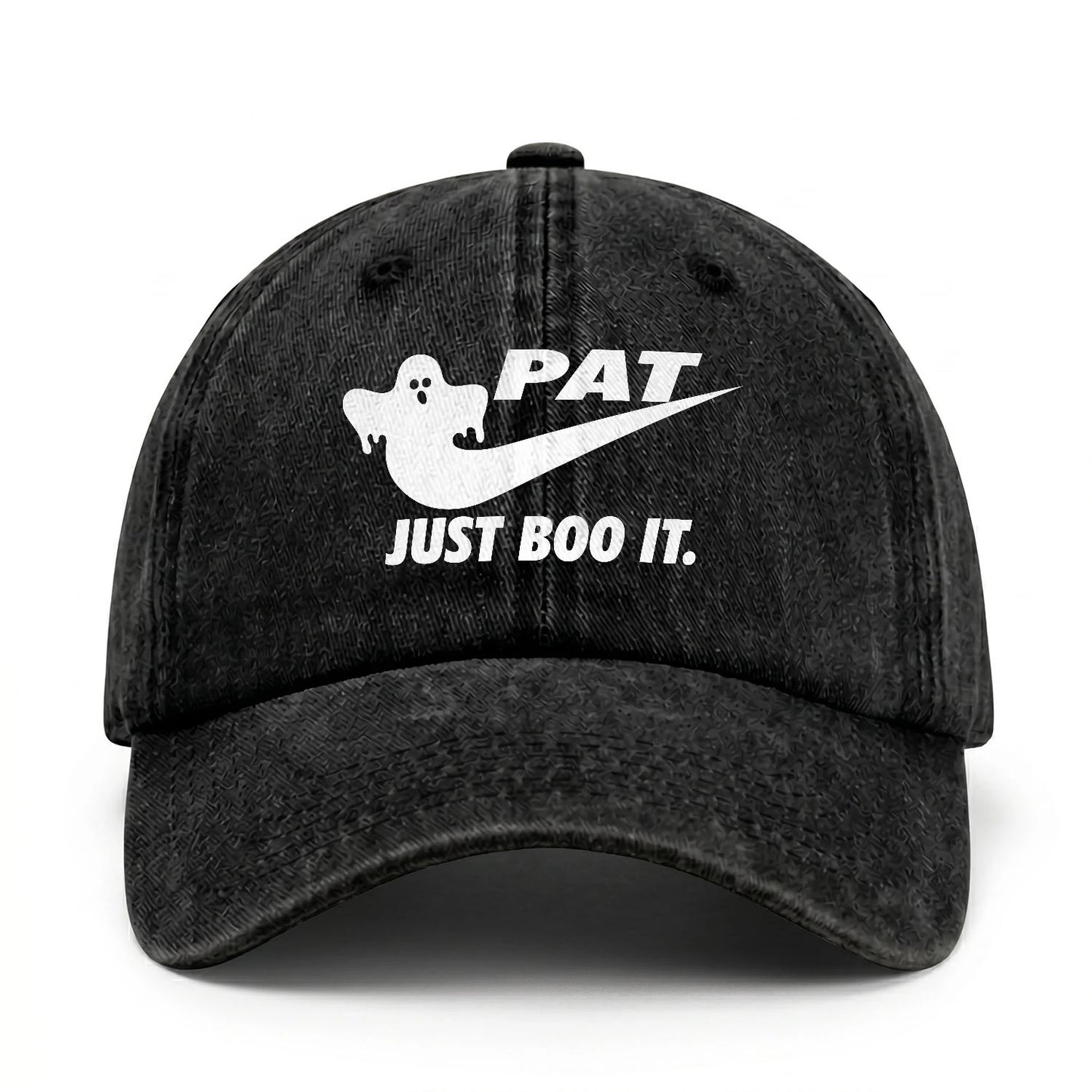 Just Boo It Halloween Washed Cap PAT 13K1 C83PF