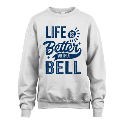 BELL 13K1-116 Personalized Name Quote T-Shirt Life Is Better With Unisex Gift