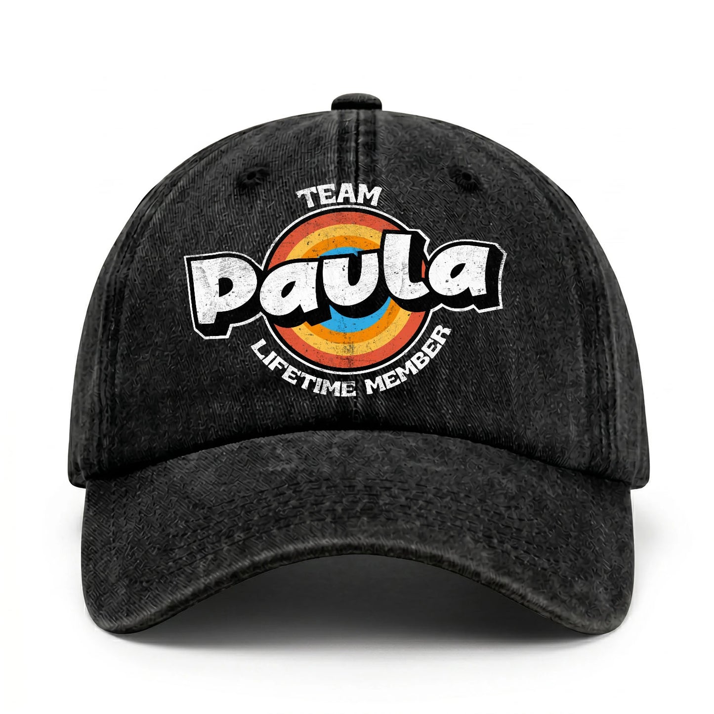Team Your Name Lifetime Member Logo Cap PAULA 13K1 C66PF