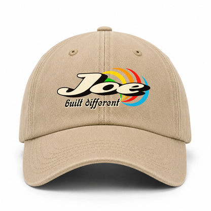 Your Name Built Different Retro Washed Cap JOE 13K1 C55PF