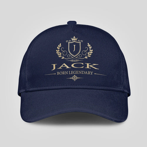 Born Legendary Luxury Crest Blue Cap JACK 13K1 C180PF