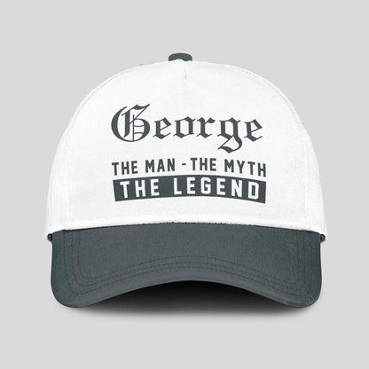 The Man The Myth The Legend Luxury Cap GEORGE 13K1 C39PF