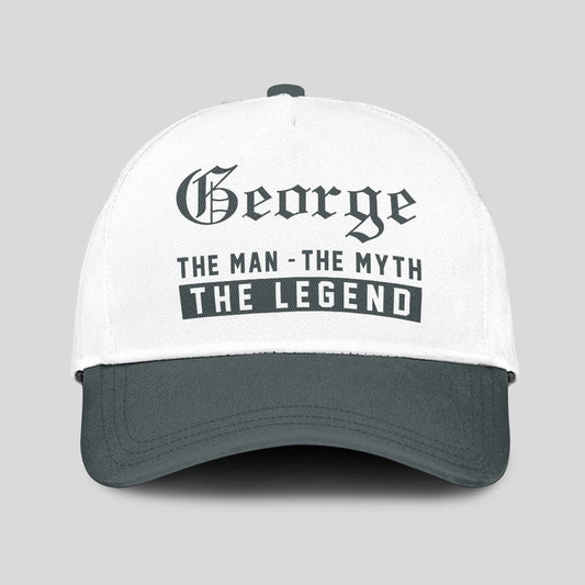 The Man The Myth The Legend Luxury Cap GEORGE 13K1 C39PF