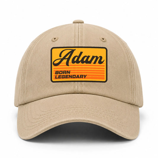 Born Legendary Vintage Washed Cap ADAM 13K1 C64PF