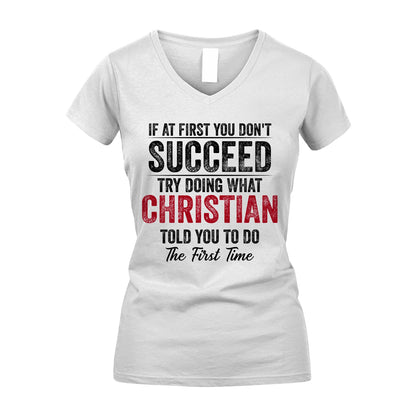 CHRISTIAN 13K1-357 If At First You Don't Succeed...