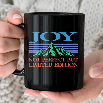 Not Perfect But Limited Eidition Retro Mountain Mug JOY 13K1 MG29